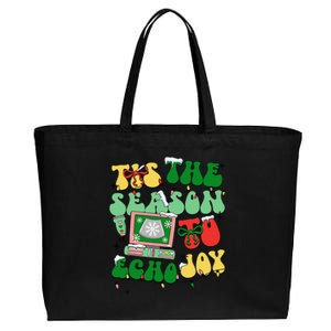 Sonographer Christmas Ultrasound Crew Ultrasound Tech Xmas Cotton Canvas Jumbo Tote