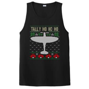 Spitfire Christmas Ugly Jumper Style Airplane Aircraft Plane Gift PosiCharge Competitor Tank