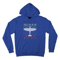 Spitfire Christmas Ugly Jumper Style Airplane Aircraft Plane Gift Hoodie