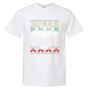 Spitfire Christmas Ugly Jumper Style Airplane Aircraft Plane Gift Garment-Dyed Heavyweight T-Shirt