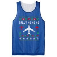 Spitfire Christmas Ugly Jumper Style Airplane Aircraft Plane Gift Mesh Reversible Basketball Jersey Tank