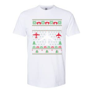 Spitfire Christmas Ugly Jumper Style Airplane Aircraft Plane Gift Softstyle CVC T-Shirt