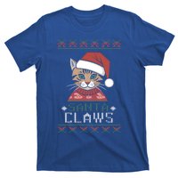 Santa Claw Ugly Christmas N Cat Xmas Cute Gift T-Shirt