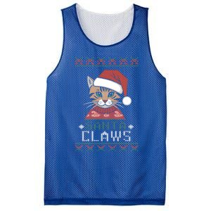 Santa Claw Ugly Christmas N Cat Xmas Cute Gift Mesh Reversible Basketball Jersey Tank