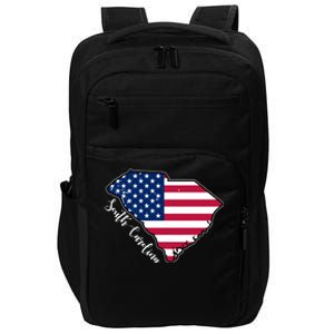 South Carolina United States Map T Shirt Impact Tech Backpack