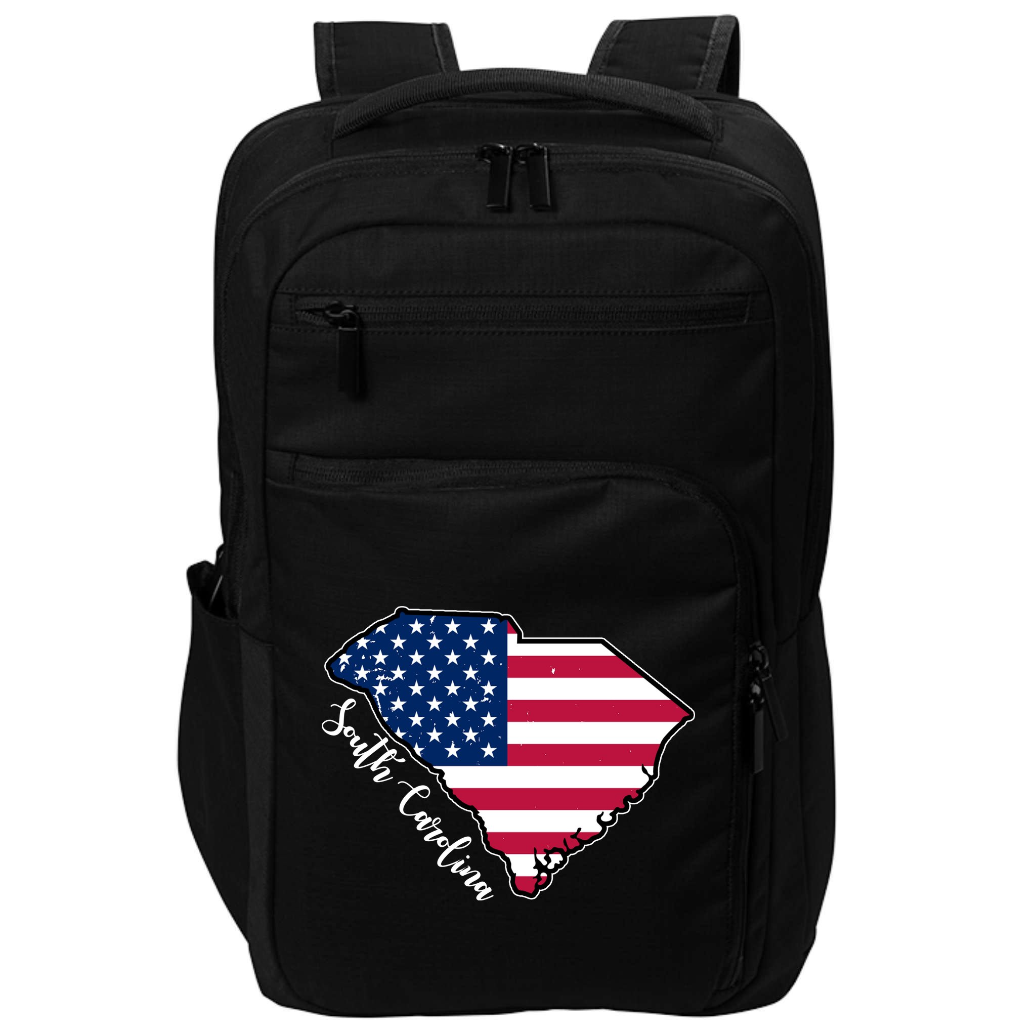 South Carolina United States Map T Shirt Impact Tech Backpack