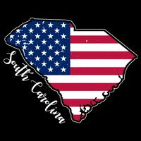 South Carolina United States Map T Shirt Impact Tech Backpack