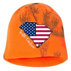 South Carolina United States Map T Shirt Kati - Camo Knit Beanie