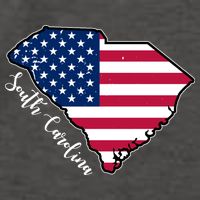 South Carolina United States Map T Shirt Vector Backpack