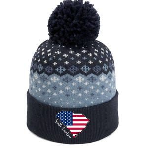 South Carolina United States Map T Shirt The Baniff Cuffed Pom Beanie