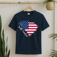 South Carolina United States Map T Shirt T-Shirt