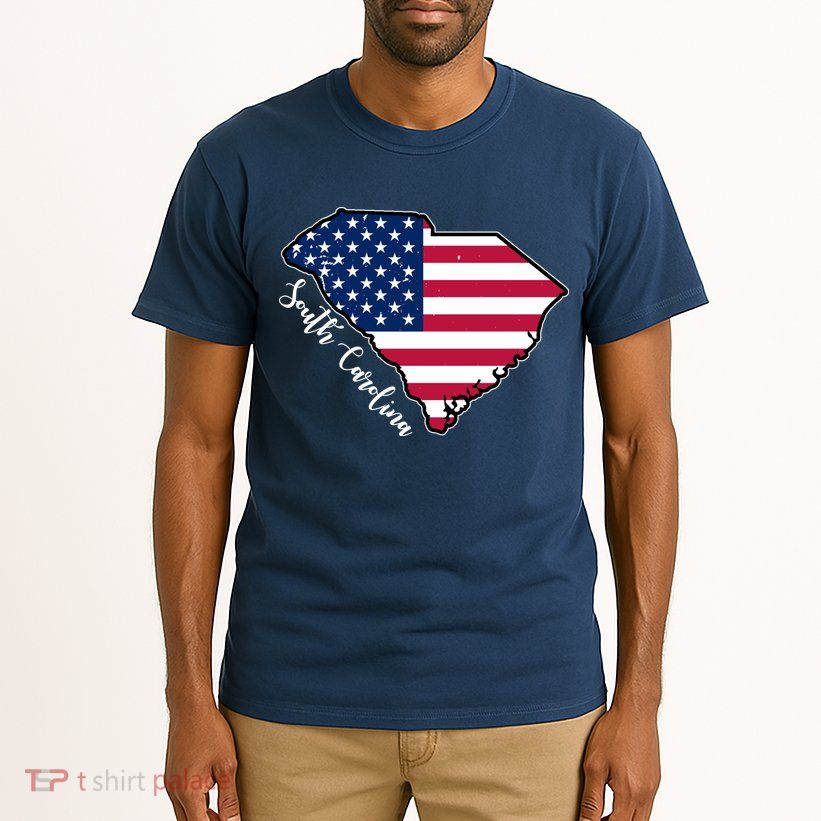 South Carolina United States Map T Shirt Tall T-Shirt
