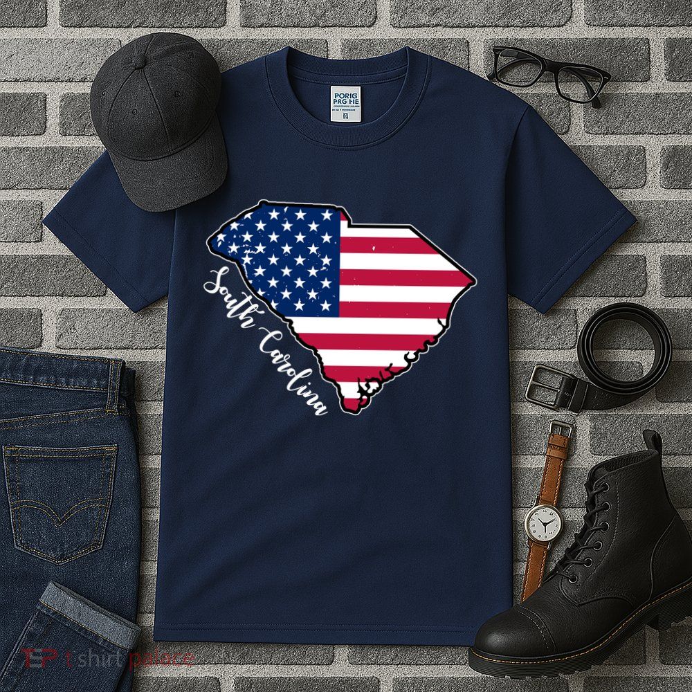 South Carolina United States Map T Shirt Tall T-Shirt