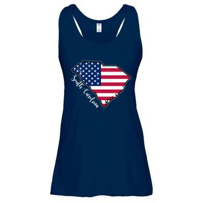 South Carolina United States Map T Shirt Ladies Essential Flowy Tank