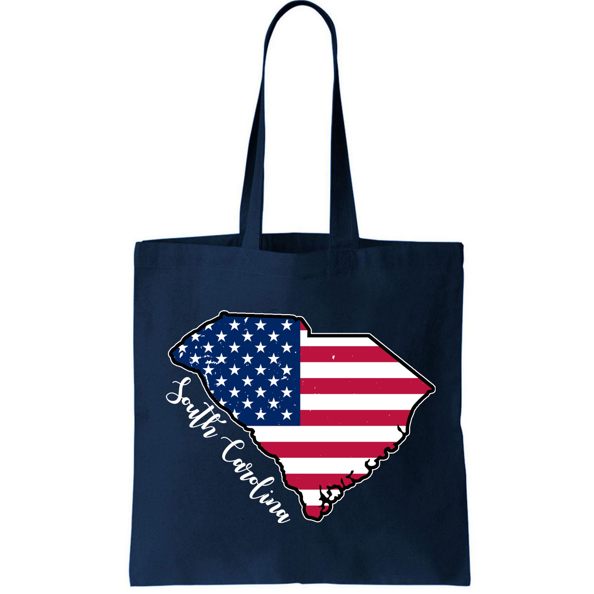 South Carolina United States Map T Shirt Bag