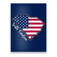 South Carolina United States Map T Shirt Poster