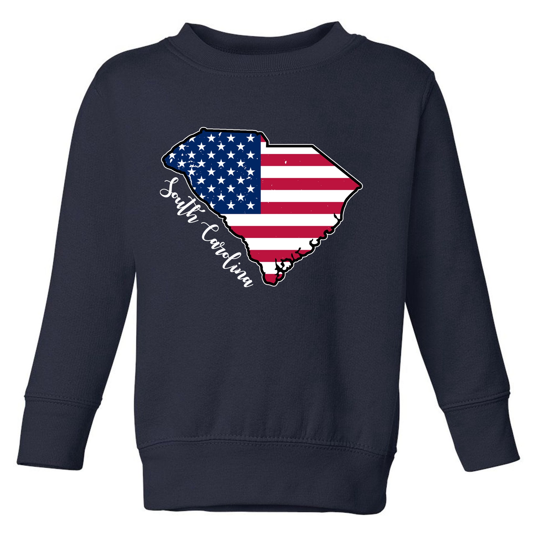 South Carolina United States Map T Shirt Toddler Sweatshirt