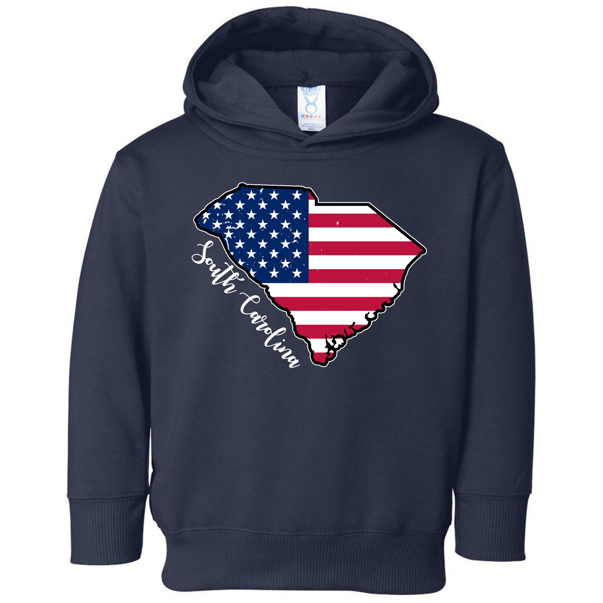 South Carolina United States Map T Shirt Toddler Hoodie