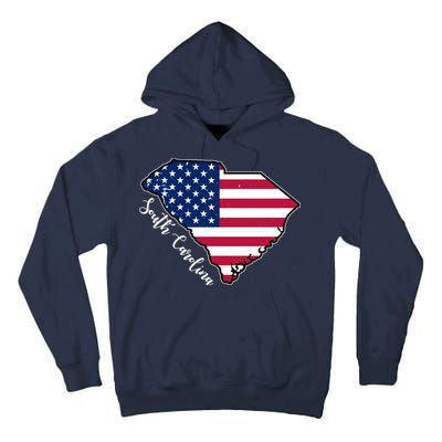 South Carolina United States Map T Shirt Tall Hoodie
