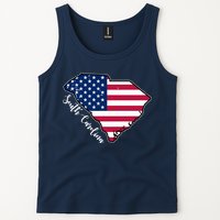 South Carolina United States Map T Shirt Tank Top