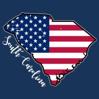 South Carolina United States Map T Shirt Tank Top