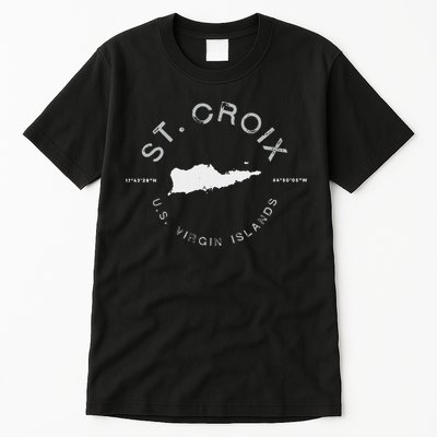 St. Croix Usvi Graphic Vintage Retro Tall T-Shirt