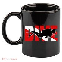Scuba Dive Logo 11oz C Handle Ceramic Mug