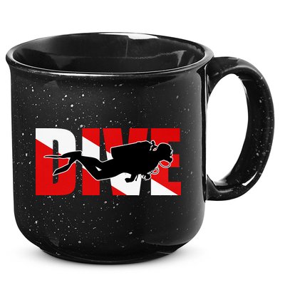 Scuba Dive Logo 15oz Campfire Ceramic Mug