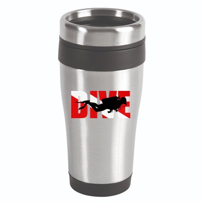 Scuba Dive Logo 16oz Travel Tumbler