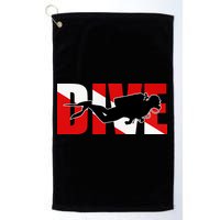 Scuba Dive Logo Golf Towel