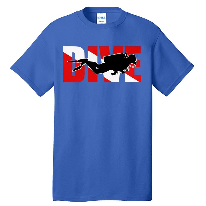 Scuba Dive Logo Tall T-Shirt