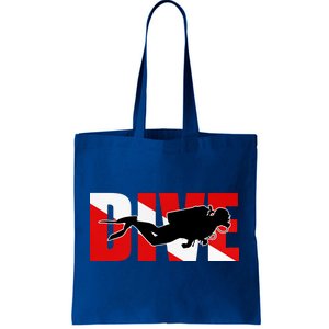 Scuba Dive Logo Tote Bag