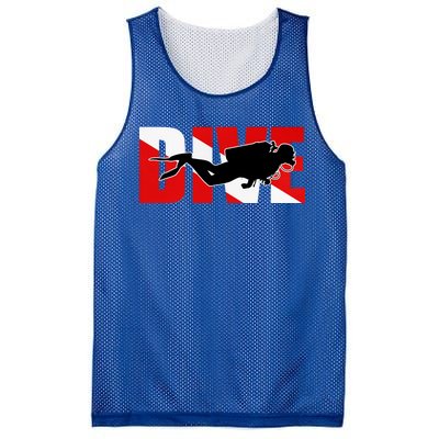 Scuba Dive Logo Mesh Reversible Basketball Jersey Tank