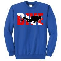 Scuba Dive Logo Tall Sweatshirt