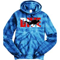 Scuba Dive Logo Tie Dye Hoodie