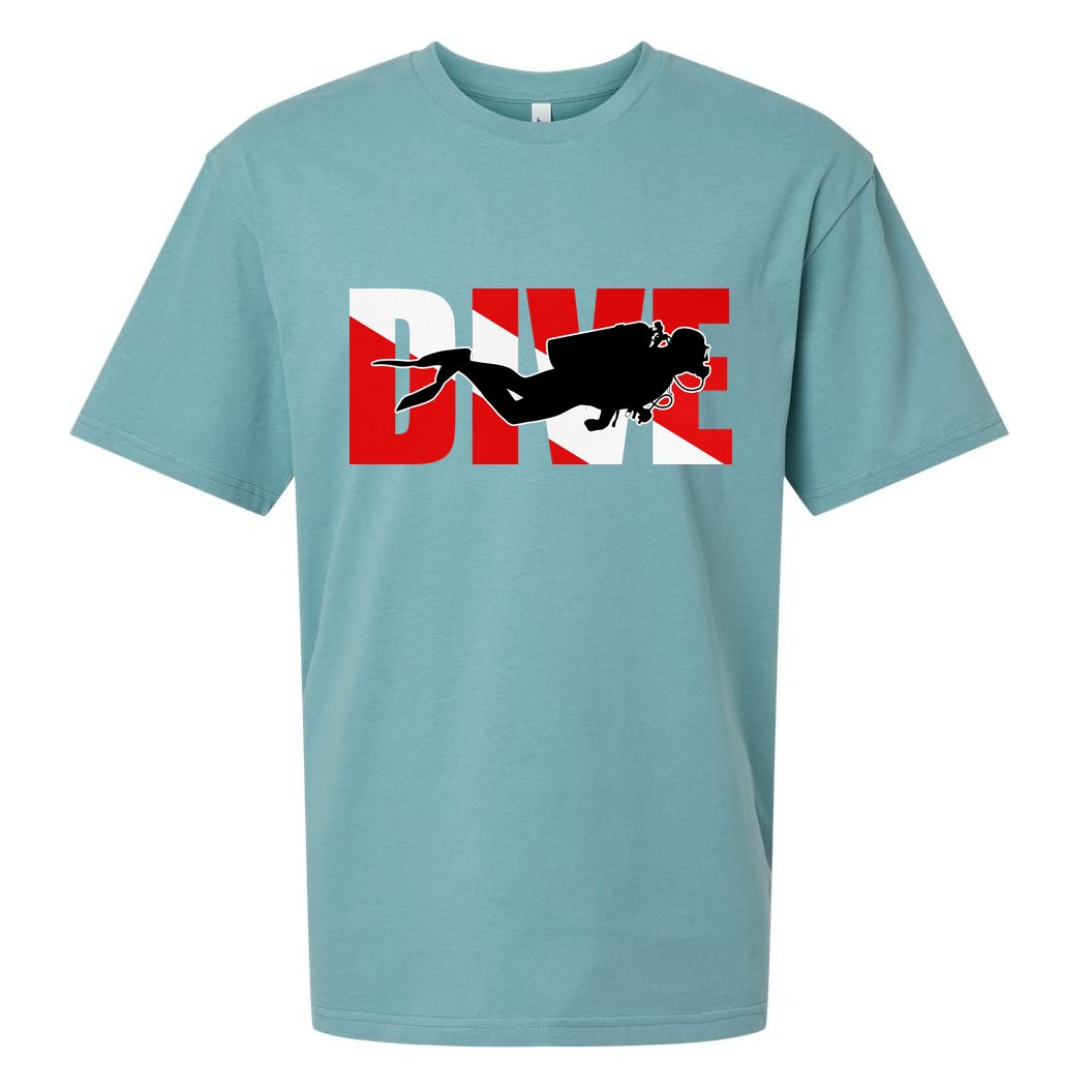 Scuba Dive Logo Sueded Cloud Jersey T-Shirt