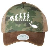 Scuba Diver Evolution Legacy Tie Dye Trucker Hat