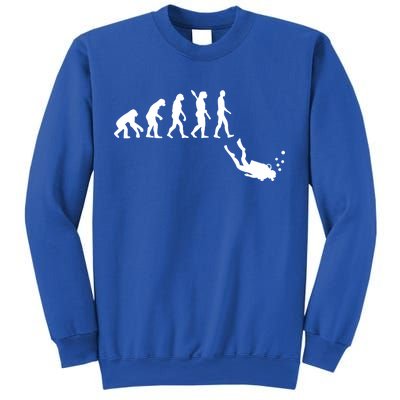 Scuba Diver Evolution Sweatshirt