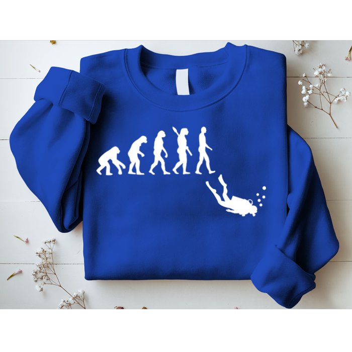 Scuba Diver Evolution Sweatshirt