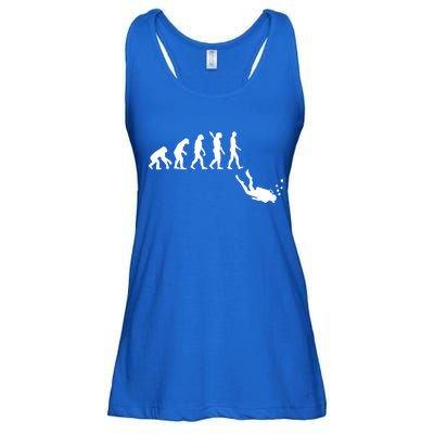 Scuba Diver Evolution Ladies Essential Flowy Tank