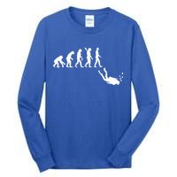 Scuba Diver Evolution Tall Long Sleeve T-Shirt