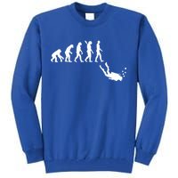 Scuba Diver Evolution Tall Sweatshirt