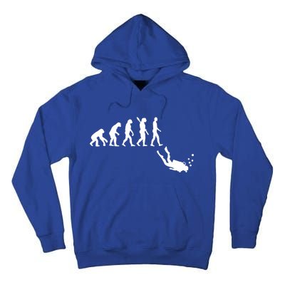 Scuba Diver Evolution Tall Hoodie