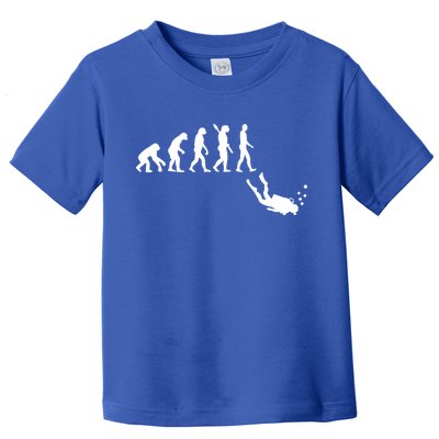 Scuba Diver Evolution Toddler T-Shirt