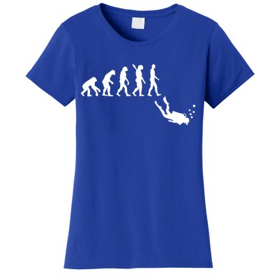 Scuba Diver Evolution Women's T-Shirt