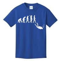 Scuba Diver Evolution Kids T-Shirt