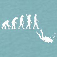 Scuba Diver Evolution Sueded Cloud Jersey T-Shirt