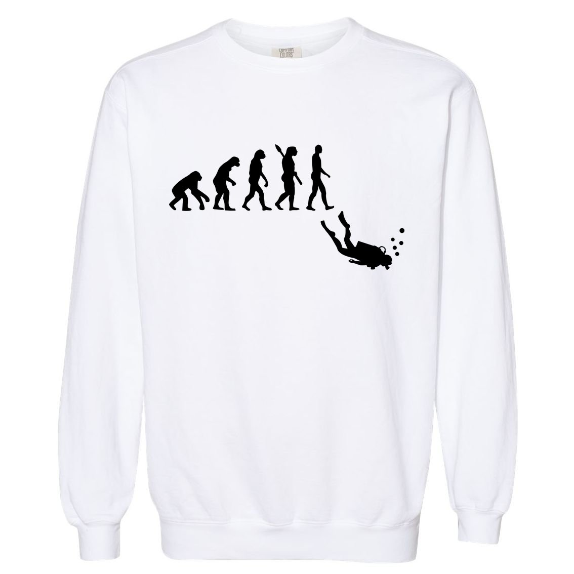 Scuba Diver Evolution Garment-Dyed Sweatshirt