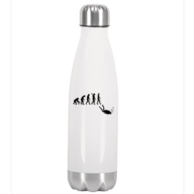 Scuba Diver Evolution Stainless Steel Insulated Water Bottle