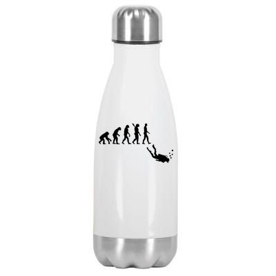 Scuba Diver Evolution Stainless Steel Insulated Water Bottle